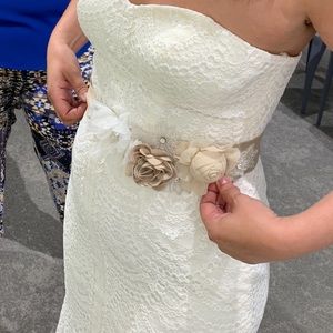 NWT BRIDAL BELT SASH
